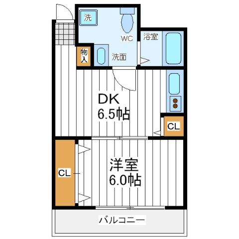 【天王寺ＭＩＹＯ】の間取り図