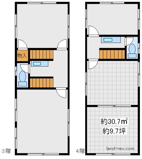 【阿倍野森行ビル】の間取り図