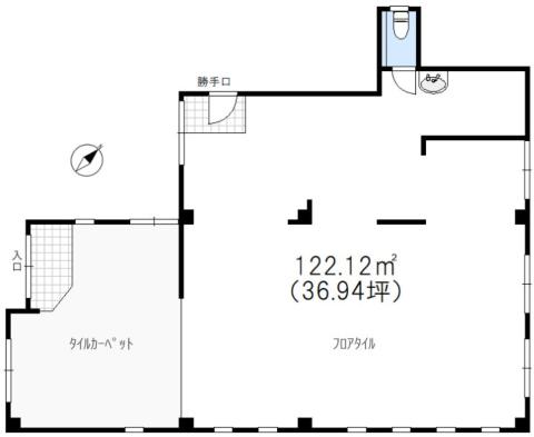 【筆本ビル】の間取り図
