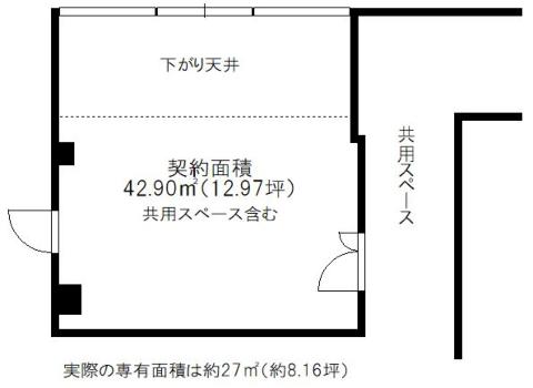 【FT逢阪ビル】の間取り図