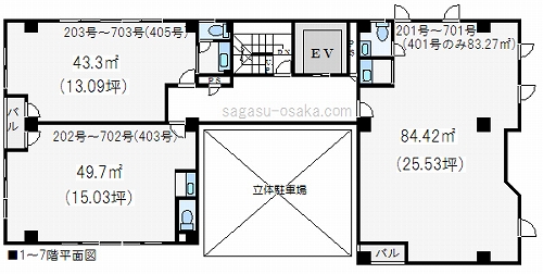 【アンビション三和Ⅱ】の間取り図