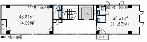 【アンビション三和Ⅱ】の間取り図