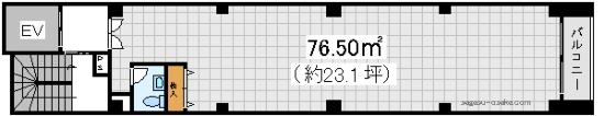 【カセタニビル】の間取り図