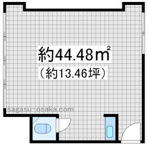 【上本町泉本ビル】の間取り図