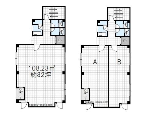 【上本町ＩＢＰタワー】の間取り図