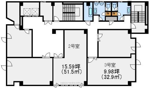 【小橋ＴＳＣ財法ビル】の間取り図