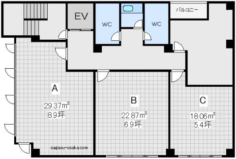 【ＳＨＩＫＯビル】の間取り図