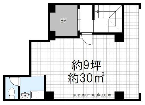 【シティエステートビル】の間取り図