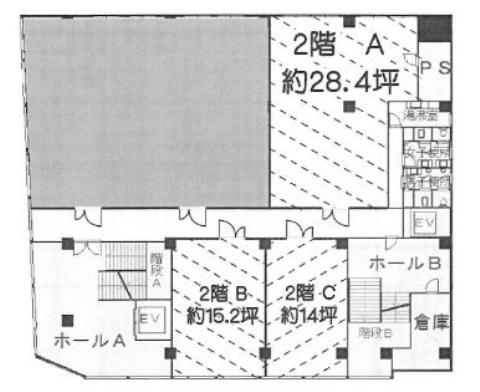 【レザックセントラルビル】の間取り図