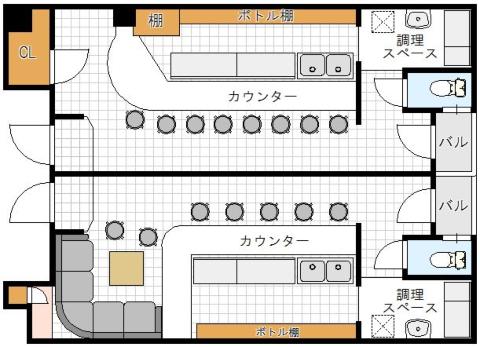 【Ｔａｉｇａビル】の間取り図