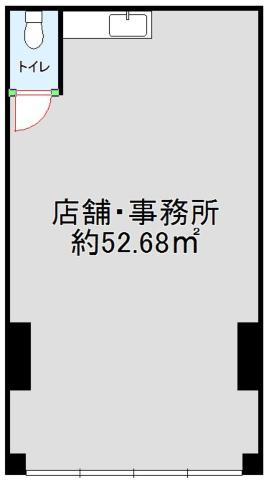 【あべのビアレ　１階店舗】の間取り図