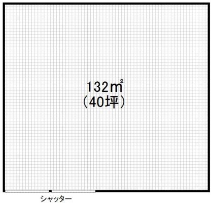 【あべのベルタ　地下2階店舗】の間取り図