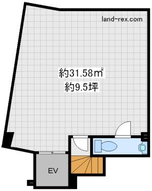 【ラシーヌ夕陽丘】の間取り図