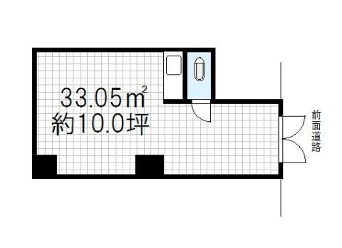 【プレアール生玉　1階店舗】の間取り図