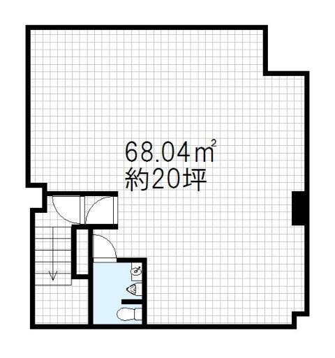 【上本町　パブ居抜店舗】の間取り図