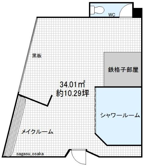 【彩貴ビル　4階】の間取り図