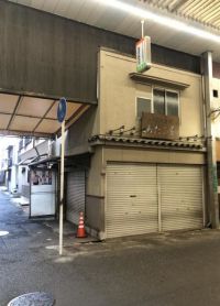文の里周商店街一階店舗